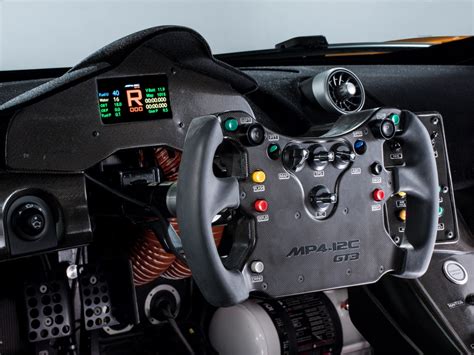 McLaren MP4-12C GT3 Racecar Interior