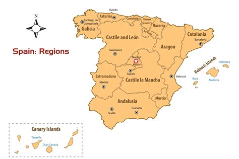 Map Of Spain Provinces - Spain Map