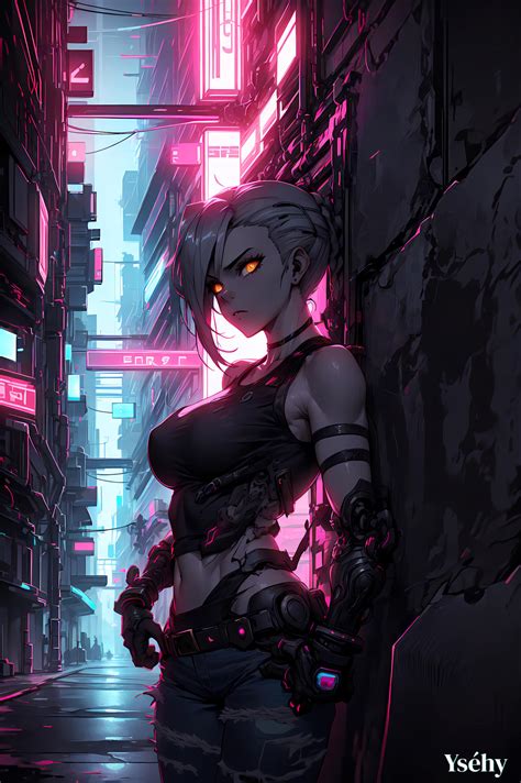 Dark Cyberpunk! by Ysehy on DeviantArt