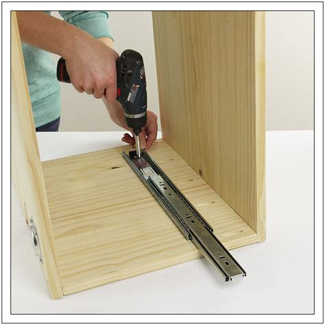 How to Install Drawer Slides | Installing drawer slides, Drawer slides ...