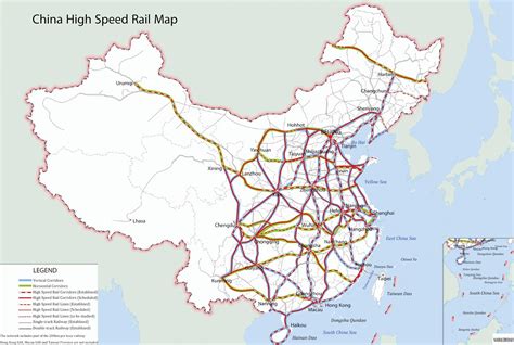 China Railway Map 2021, China Train Map - China Discovery 84D