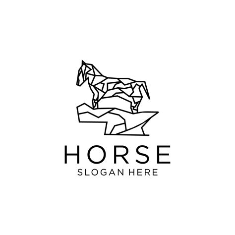 Horse logo design inspiration Vector Design Template 17202307 Vector ...