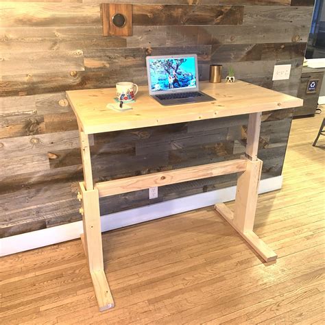 How to Make Your Own Adjustable DIY Desk (DIY) | Family Handyman