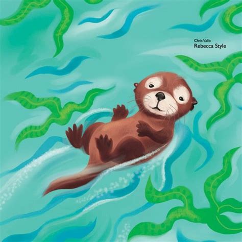 Pin by Phyllis H. on Otters | Otter illustration, Sea otter art, Cute art