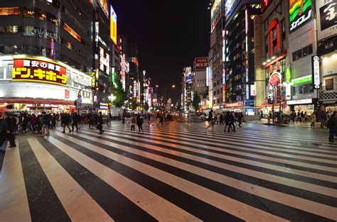 Shinjuku at night in Tokyo, Japan | Street view, Japan, Views