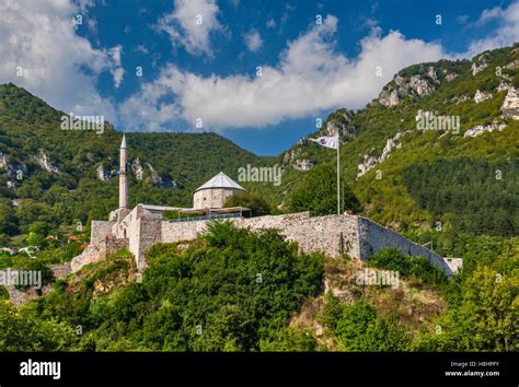 Stari Grad Fortress in Travnik, Bosnia and Herzegovina Stock Photo - Alamy