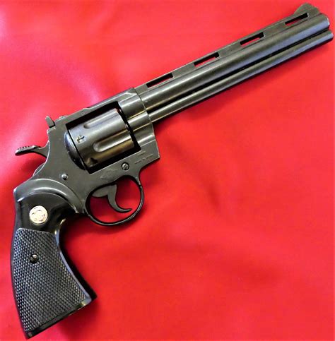 DENIX REPLICA GUN COLT PYTHON 357 MAGNUM REVOLVER PISTOL 8 INCH MODEL ...