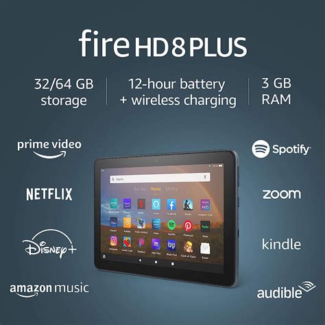 Amazon Fire HD 8 Plus Tablet, HD Display, 32 GB – Only $54.99! - Common ...