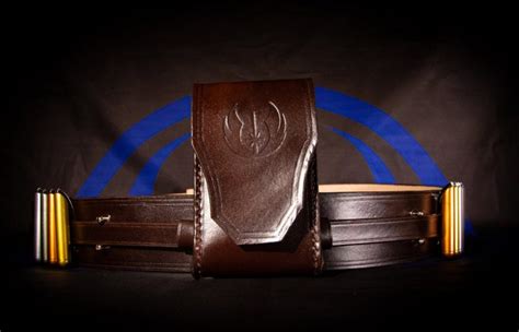 MASTER JEDI BELT DELUXE VERSION - BROWN - Mag Mel Creations