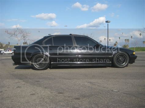 E38 Fs:2001 BMW 740iL Black/Black Sports Package Fully Loaded and Modded!