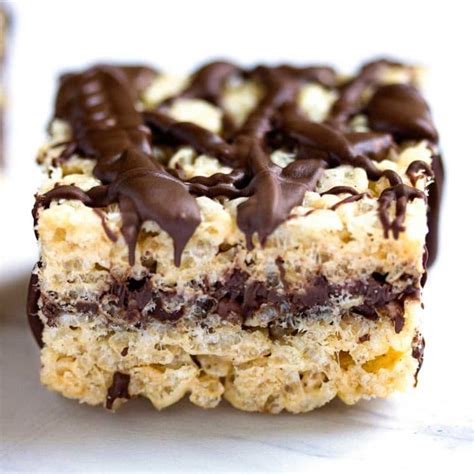 Chocolate Rice Krispie Squares | Kevin Is Cooking