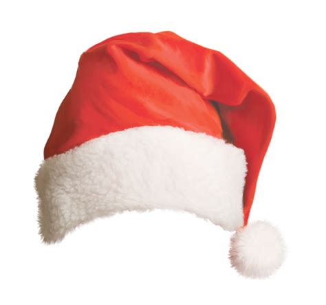 Santa Claus Christmas Hat Bonnet - Beautiful red Christmas hat png ...