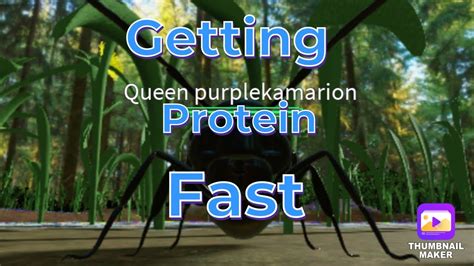 Ant life Roblox|||How to get protein fast - YouTube