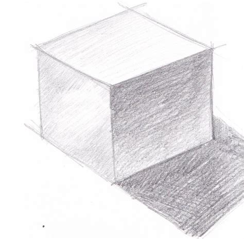 how to draw a 3d cube with shadow - Grayson Whantem1946