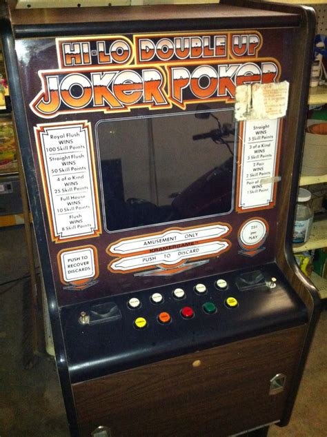 Joker Poker - Poker Machine - Eastern, PA - KLOV/VAPS Coin-op Videogame ...