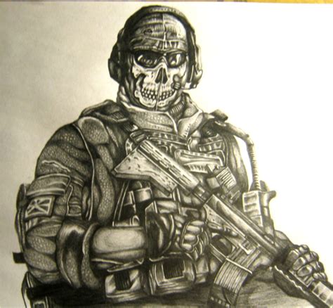 MW2 GHOST by hkintell on DeviantArt