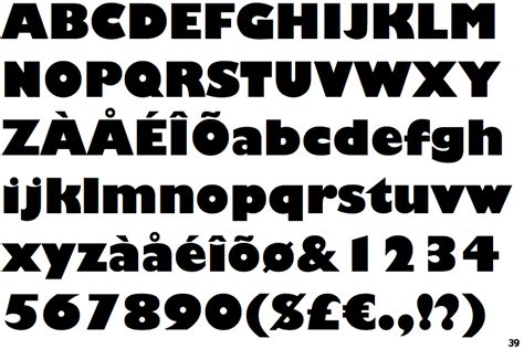 Gill Sans Ultra BoldAlso known as Gill Kayo.Designer: Eric GillYear ...