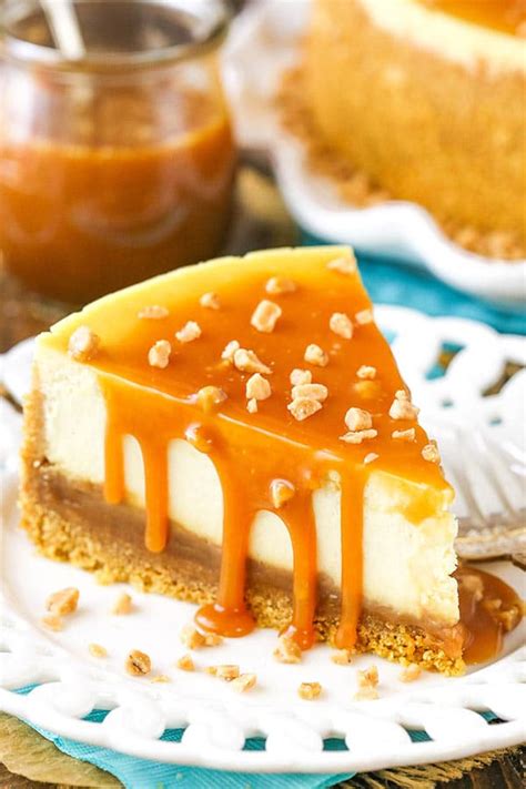 Easy Salted Caramel Cheesecake Recipe | Life, Love and Sugar