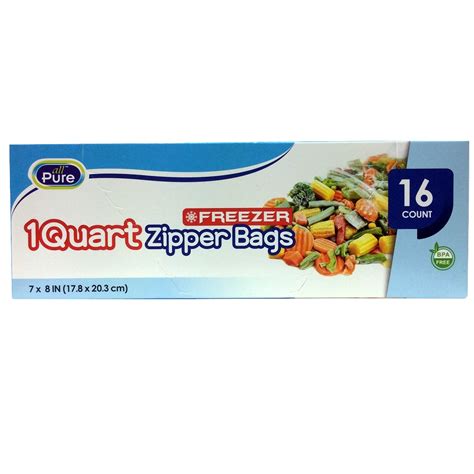 FREEZER BAG 1 QUART (16CT)