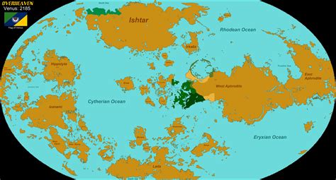 Terraformed Venus Map WIP [Overheaven] : r/worldbuilding