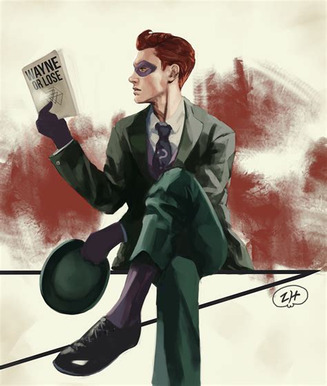 riddler art | Tumblr | Gotham villains, Riddler, Gotham