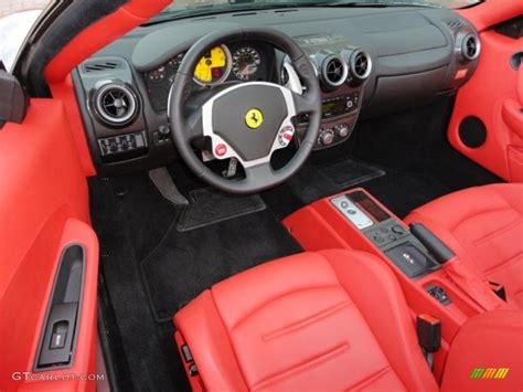 Red Interior 2007 Ferrari F430 Spider F1 Photo #39747062 | GTCarLot.com