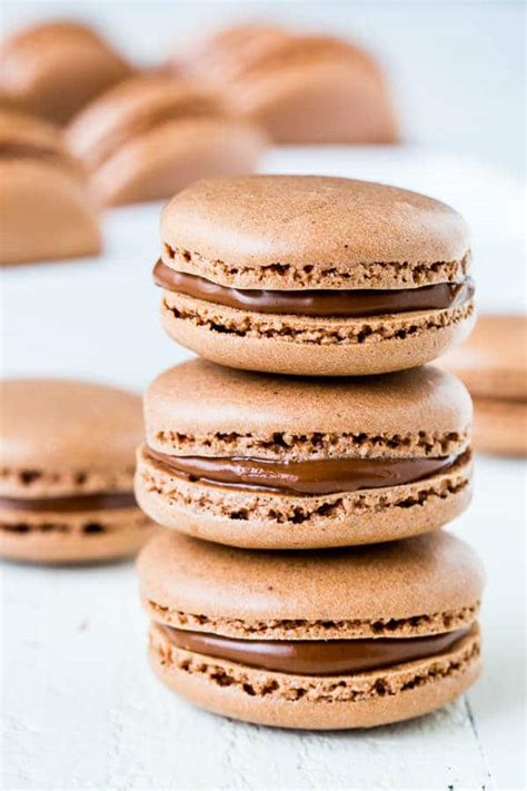 New and Improved Chocolate Macarons Recipe ~Sweet & Savory