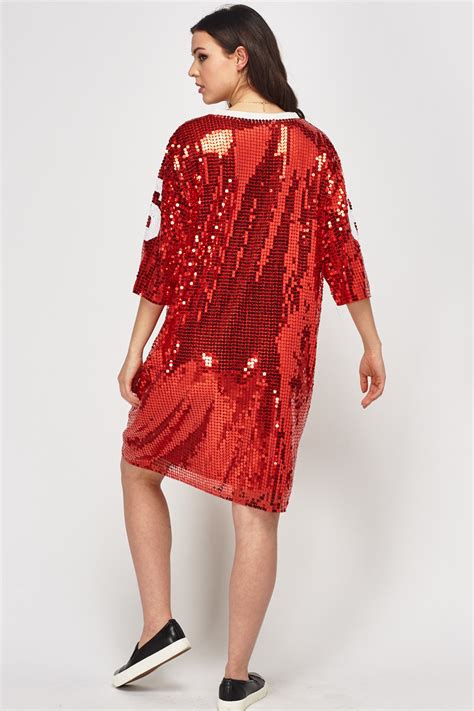 Sequin Jersey Dress - Just $6