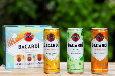 BACARDÍ Real Rum Canned Cocktails Expand Range With Three New Flavors ...