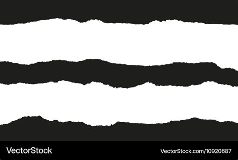 Torn paper Royalty Free Vector Image - VectorStock