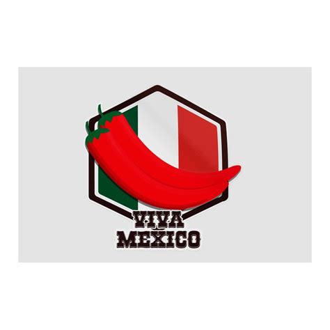 Mexico Flag Style 80 Sticker - DecalsHouse