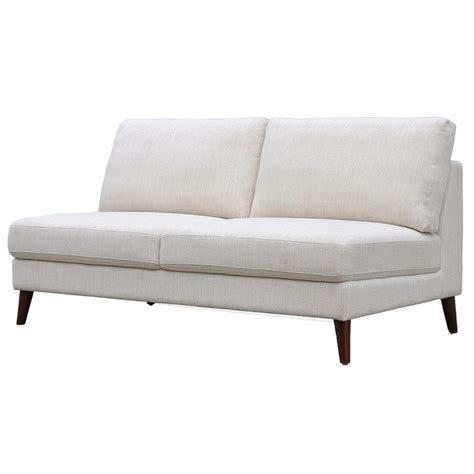 Barton Modern Armless Sofa | At Home