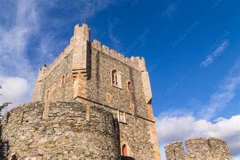 Medieval castle of Braganca Stock Photo | Adobe Stock