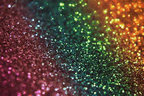 Aesthetic Rainbow Glitter Wallpapers - Wallpaper Cave