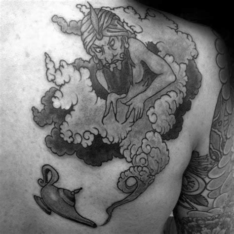 30 Magic Genie Lamp Tattoo Designs for Men