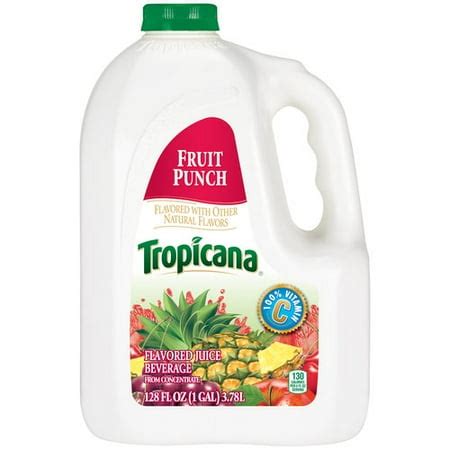 Tropicana Fruit Punch Juice Beverage, 128 oz - Walmart.com