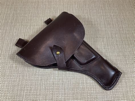 Soviet vintage pistol holster Tulsky Tokarev TT leather brown | Etsy