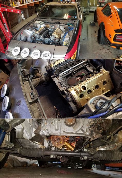 Porsche 924 with Audi V8 engine swap (in progress) | Porsche 924 ...