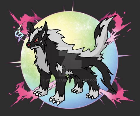 Mega Mightyena Redo by Wolf-Beard on DeviantArt