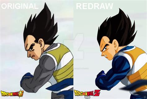 Dragon Ball Super Screenshot Redraw Vegeta by joshdancato on DeviantArt