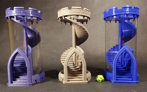 This 3D-Printed Take Of Folding Dice Tower Looks Absolutely Amazing!