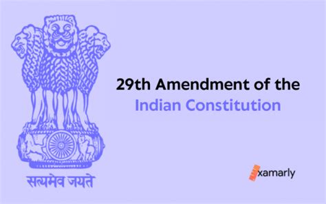 29th Amendment Of Indian Constitution // Examarly