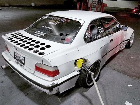 This E36 drift car just looks crazy. Everyone post clean BMWs no one ...