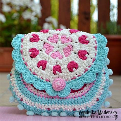 Crochet pattern Hearts purse crochet pattern / purse / | Etsy