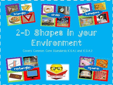 2 d shapes in environment - YouTube