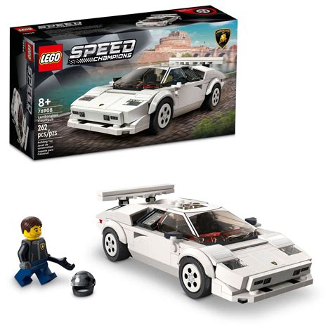 Buy LEGO Speed Champions Lamborghini Countach 76908 Building Kit ...