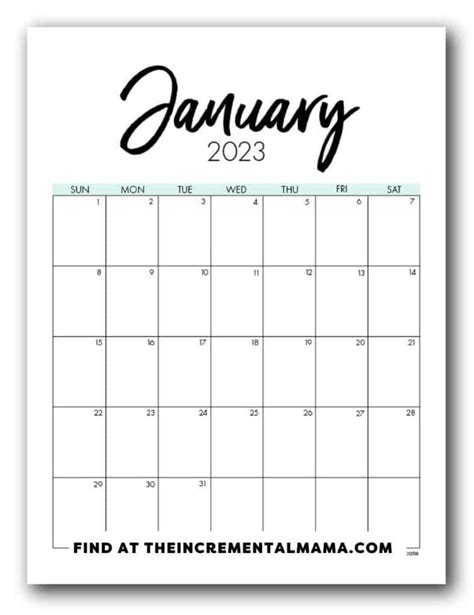 Free Printable 2023 Calendar Templates – Get Calendar 2023 Update