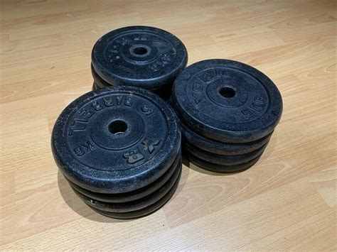 Cast Iron 5kg Weight Plates | in Thornhill, Cardiff | Gumtree