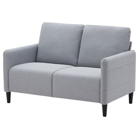 ANGERSBY 2-seat sofa, Knisa light grey - IKEA