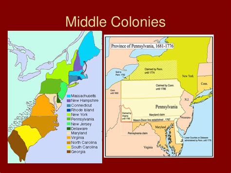 American Chesapeake Bay and the Middle Colonies - TravelsFinders.Com